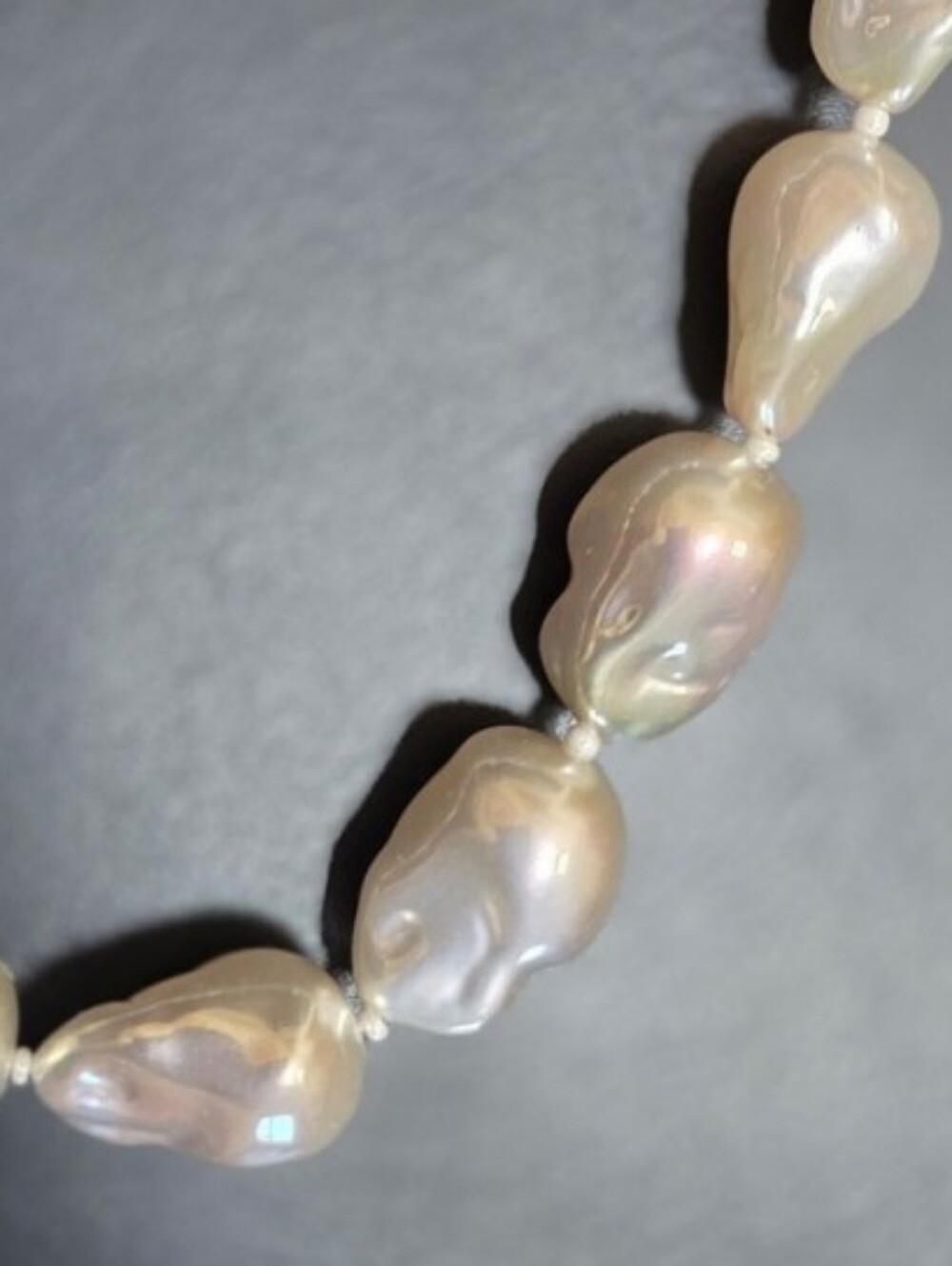 Baroque Pearl Necklace - Picture 5 of 6